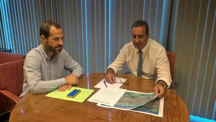 García (izquierda) y Lastra. 