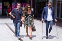 Antonio David se refugia en su hijo después del tenso encuentro con Rocío Carrasco