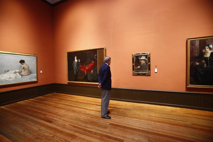 Íñigo Méndez de Vigo, visita el Museo Sorolla en Madrid