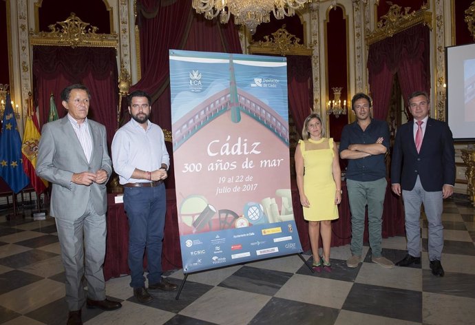 Presentación de 'Cádiz, 300 años de mar'