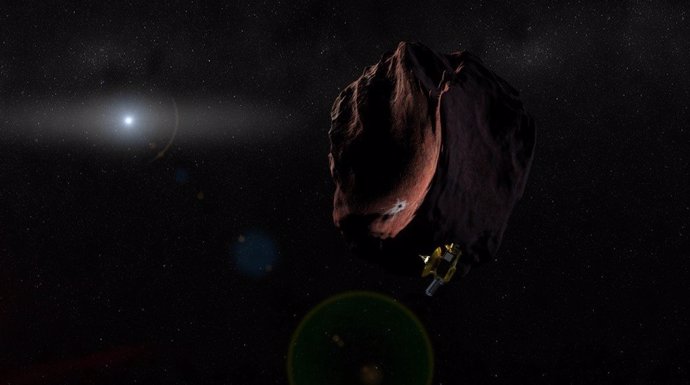 Asteroide "MU69" se ve desde la Patagonia