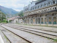 Canfranc (Huesca) recuerda la inauguración de su estación con una jornada de recreación histórica 