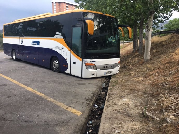 Autobuses huelga Ourense