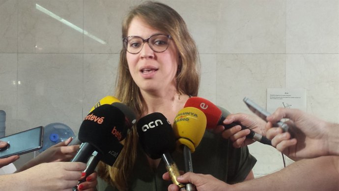 La tinent d'alcalde Janet Sanz