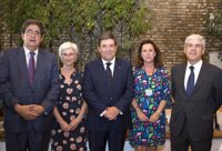 La Audiencia Provincial de Sevilla homenajea al director general de la Guardia Civil