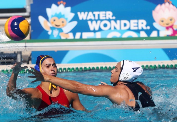 España - Estados Unidos de waterpolo femenino