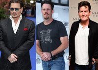 Johnny Depp, Charlie Sheen y Kevin Dillon celebran el 30 aniversario de 'Platoon'