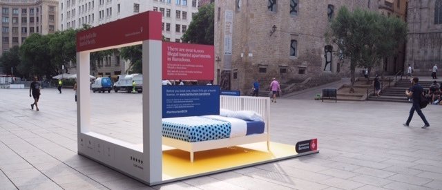 Campaña de turismo sostenible lanzada por el Ayto de Barcelona