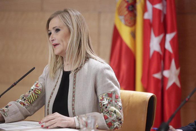 Cifuentes Preside La Reunión Del Consejo De Gobierno 
La Presidenta De La Comuni