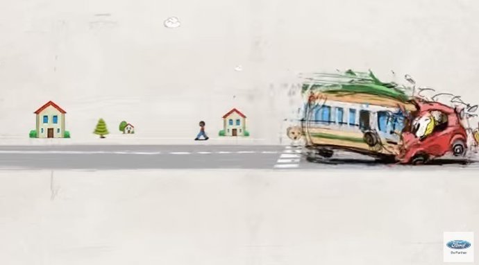 Captura de pantalla de vídeo de Ford en el Día Mundial del Emoji