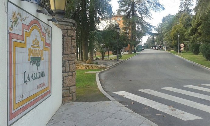 Entrada principal del Parador de la Arruzafa