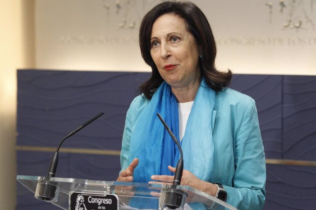 Margarita Robles, portavoz del PSOE