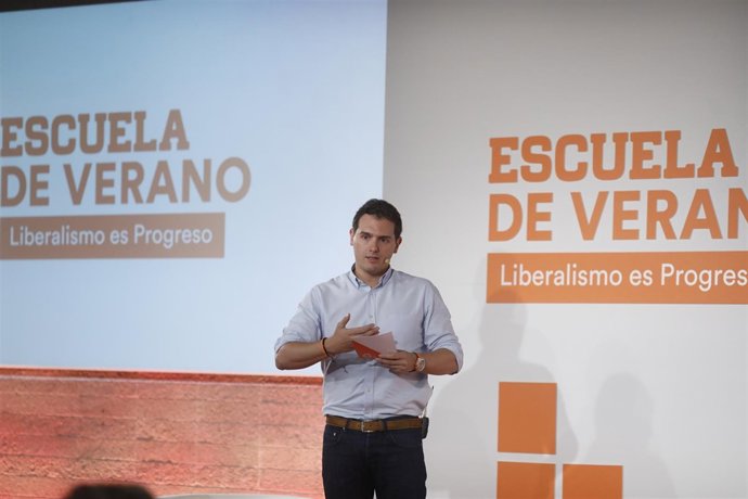 Albert Rivera en la escuela de verano de Ciudadanos