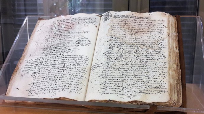 Libro documento 1637 fin de la epidemia que provocó 14.000 fallecidos en málaga 