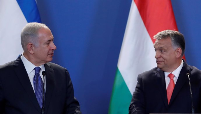 Benjamin Netanyahu y Viktor Orban