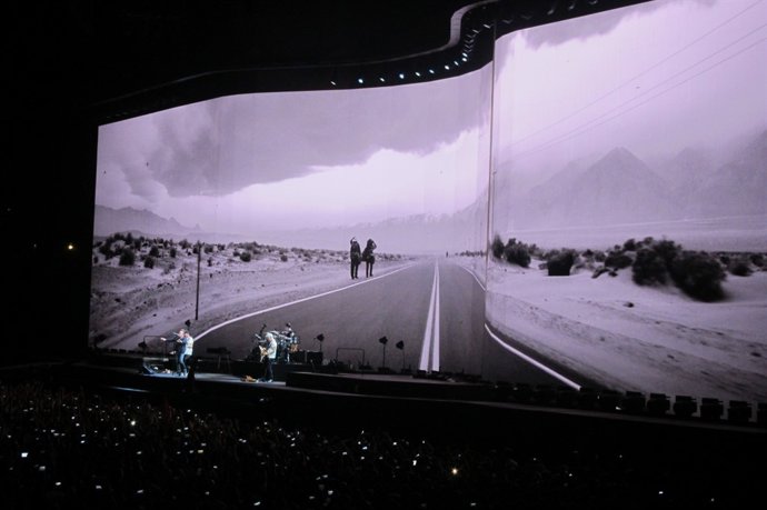 Concert d'U2 a l'Estadi Olímpic de Barcelona                    