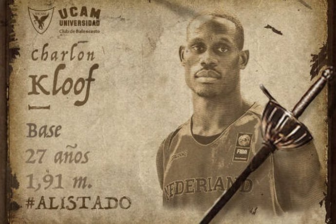 Charlon Kloof ficha por el UCAM Murcia