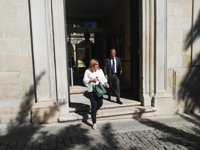 Victoria Domínguez declara ante el TSJEx que "nunca" tuvo competencias sobre los expedientes del 'caso Santa Bárbara'