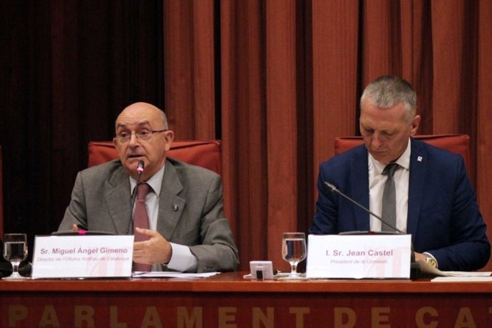 Miguel Ángel Gimeno (Oac) i Jean Castel