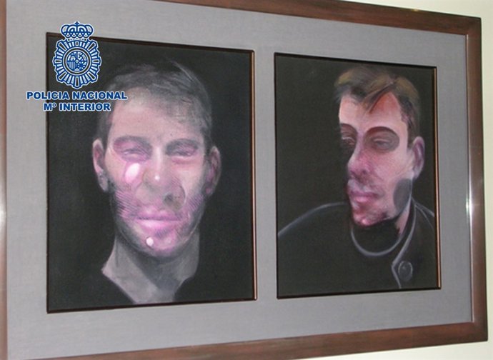Dos de los cuadros robados de Francis Bacon