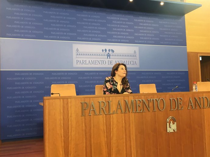 La portavoz parlamentaria del PP-A, Carmen Crespo 