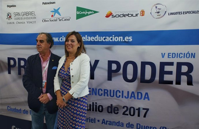 Burgos.- Marcos, minutos antes de participar en los cursos