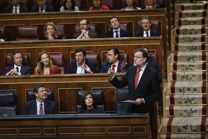 Rajoy en la sessió de control al Govern al Congrés
