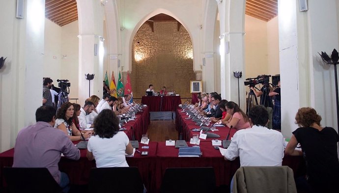 Pleno de Diputación celebrado en Tarifa