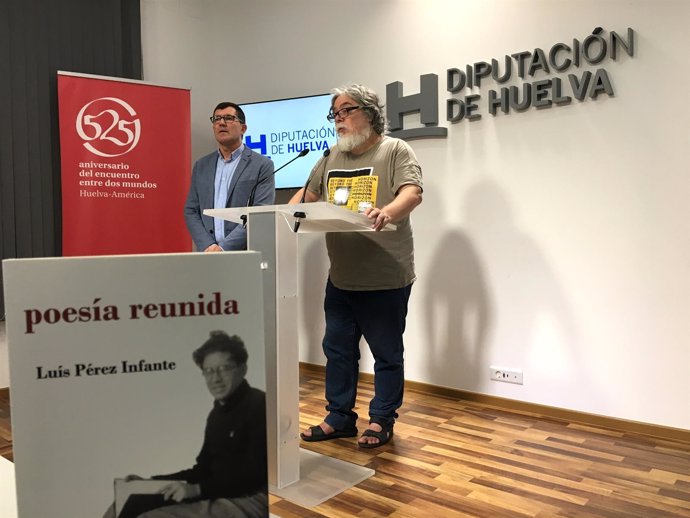 Presentación del libro 'Poesía reunida de Luis Pérez Infante'.