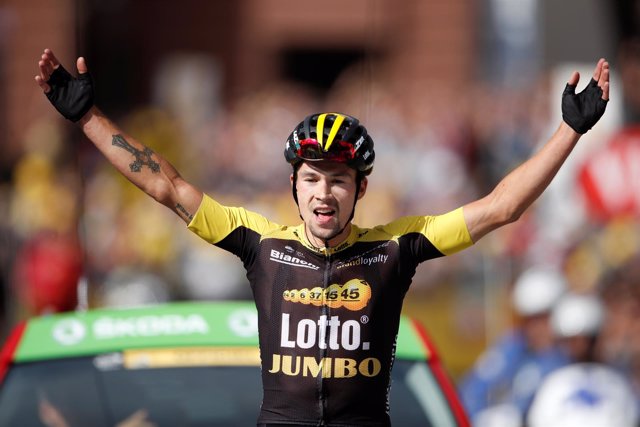 Primoz Roglic gana en el Tour