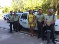 Junta avanza en la renovación de la flota de los agentes de medio ambiente en Huelva con la entrega de cuatro vehículos