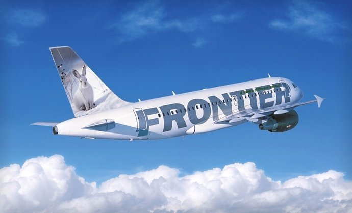 Avion de frontier airlines