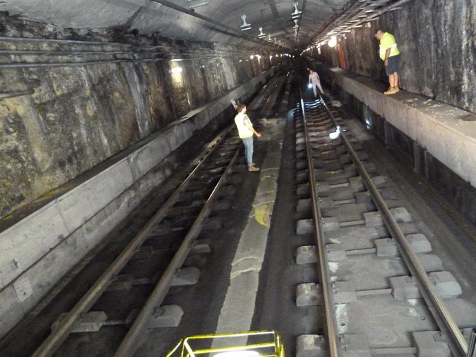 Inspección túnel Metrovalencia