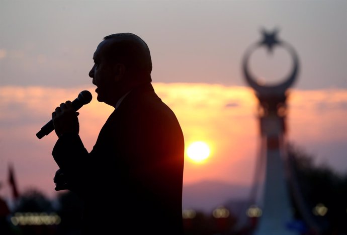 El presidente turco, Recep Tayyip Erdogan, en Ankara