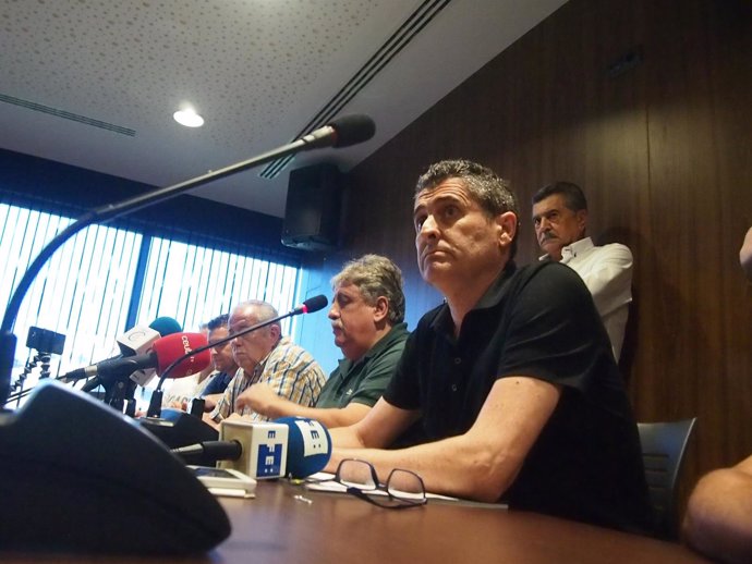 El presidente de la Federación de Fútbol de Ceuta, Antonio García Gaona 