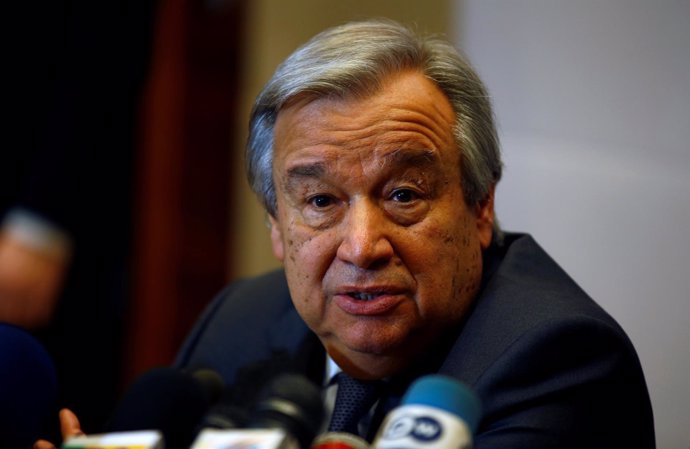 El secretario general de la ONU, António Guterres