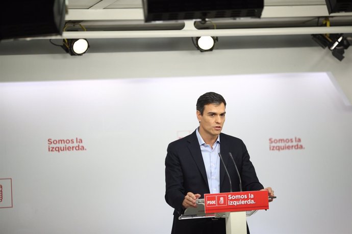 Rueda de prensa de Pedro Sánchez tras reunirse con el Rey