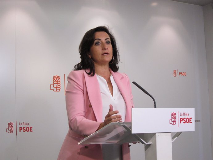 La portavoz del PSOE en el Parlamento, Concha Andreu                        