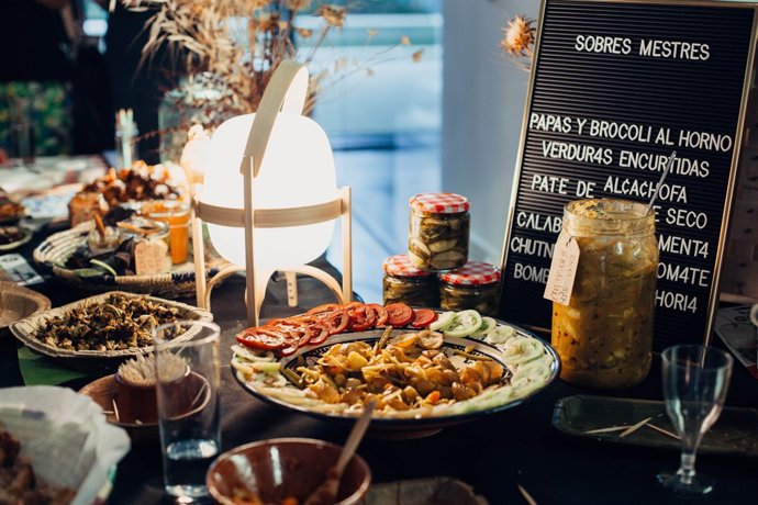 Menjar d'un dels projectes del curs 'Design the restaurant experience'