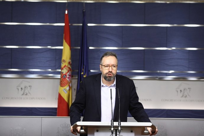 Roda de premsa de Juan Carlos Girauta al Congrés