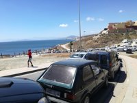 España y Marruecos liberan un carril de la frontera de Ceuta de 'coches patera' para agilizar el tránsito de turistas