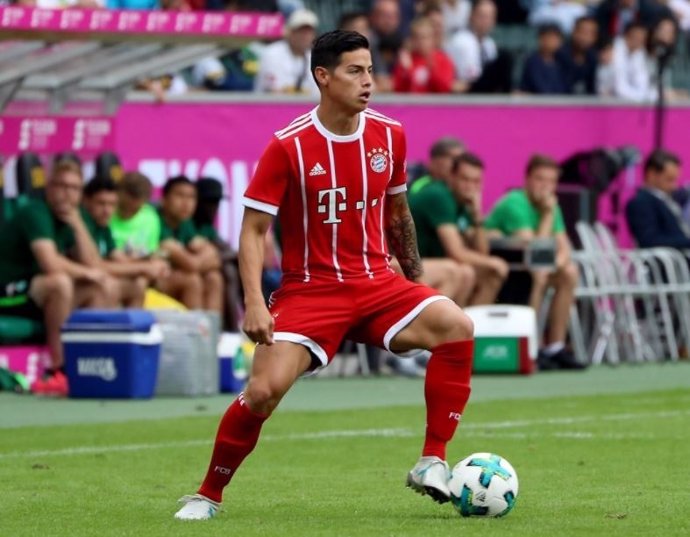 James Rodríguez debuta con el Bayern de Múnich