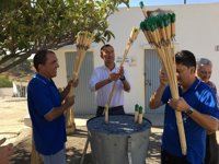 La pirotécnica que dispara la Nit de l'Albà de Elche apuesta por que sea "más homogénea"