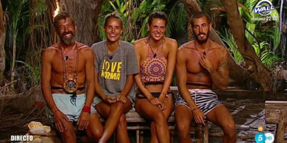 José luis, alba carrillo, laura matamoros e iván