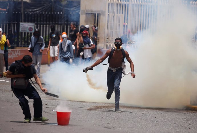 Disturbios en Caracas