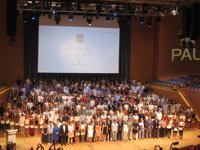 Puigdemont a los alumnos con mejores notas en las PAU: "Tenemos materia prima" para liderar