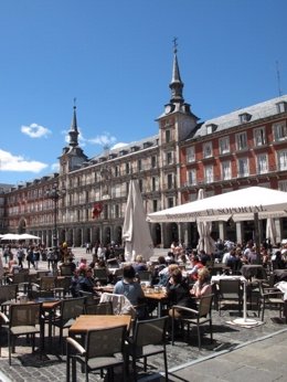 Terraza en Plaza Mayor (Madrid)