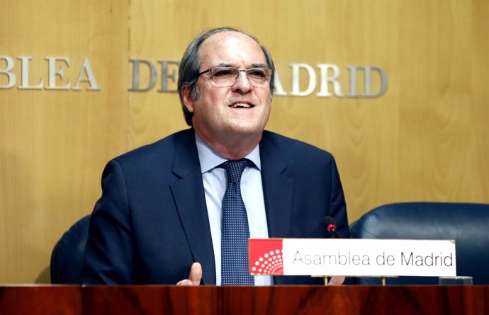 Ángel Gabilondo, portavoz del PSOE en la Asamblea de Madrid