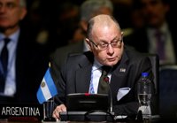 El canciller argentino asegura que se prevé concluir el demorado del acuerdo entre Mercosur y la UE en diciembre