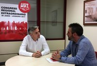PSOE y UGT se comprometen a "estrechar aún más" sus relaciones "para mejorar la calidad del empleo" en La Rioja